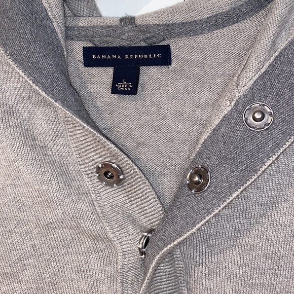 MEN’S BANANA REPUBLIC PULL OVER KNIT SWEATER - Picture 2 of 4